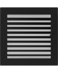 Obrázok pre Mriežka 22x22 čierna s klapkou