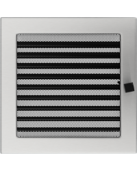 Obrázok pre Mriežka 22x22 nerezová s klapkou