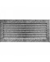 Obrázok pre Mriežka FRESH 17x37 čierno-strieborná