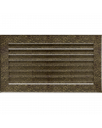 Obrázok pre Mriežka FRESH 17x30 čierno-zlatá