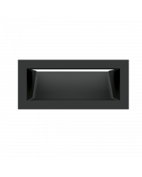 Obrázok pre Mriežka LUFT 90×200 čierna 45S SF - plytká