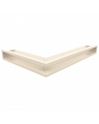 Obrázok pre Rohová mriežka LUFT 547x766x90 pravá krémová 45S SF - plytká