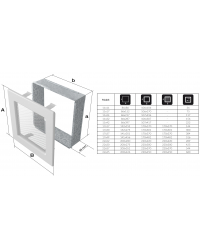Obrázok pre Mriežka 11x11 medená