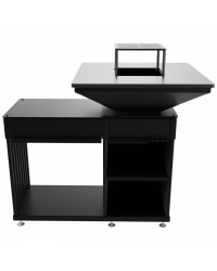 Ohnisko s grilom QUADRUM HORIZONTAL Obrázok pre Ohnisko s grilom QUADRUM HORIZONTAL