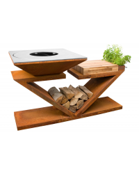 Obrázok pre Záhradný gril G5 - corten