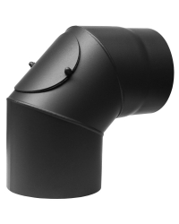 Obrázok pre Koleno pevné PARKANEX 130mm/90° s čistiacim otvorom 