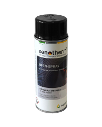 Obrázok pre Žiaruvzdorný lak SENOTHERM čierna metalíza 400 ml