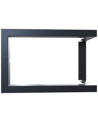 Montážny rámik 90°- 70mm pre krbové vložky LUCY 14 pravé presklenie Obrázok pre Montážny rámik 90°- 70mm pre krbové vložky LUCY 14 pravé presklenie