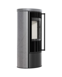 Obrázok pre Krbové kachle ERIK s akumulačnou keramikou a keramickým vrchom - GREY SATIN