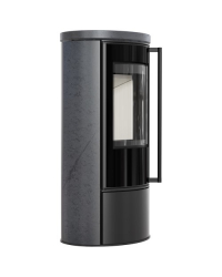Obrázok pre Krbové kachle ERIK s akumulačnou keramikou a keramickým vrchom - GRAPHITE SATIN