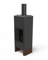 Obrázok pre Krbové kachle TIMO WOOD čierne 