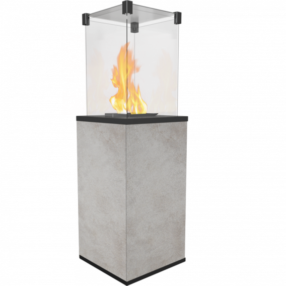 Obrázok pre Plynový ohrievač PATIO - povrchová úprava OXIDE GRIGIO - manuálne ovládanie