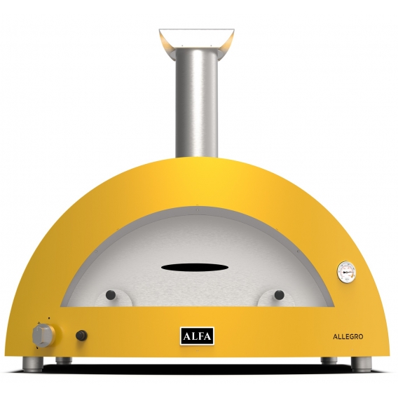 Obrázok pre Pizza pec MODERNO 5 hybrid - fire yellow 