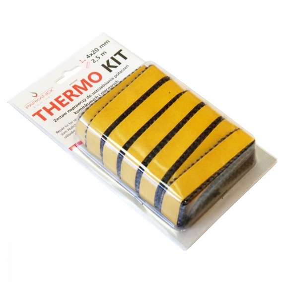 Obrázok pre Sada na opravu THERMO KIT (plochá šnúra 4x20mm + lepidlo)