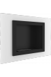 Obrázok pre Závesný biokrb OSCAR biely sklenený 900x630mm
