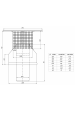 Obrázok pre Ukončenie vývodu spalín - vertikálne Ø130/200mm
