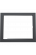 Obrázok pre Zadný montážny rámik 90° pre krbové vložky LUCY 12 TUNEL