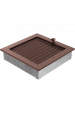 Obrázok pre Mriežka 22x22 medená s klapkou