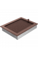 Obrázok pre Mriežka 22x30 medená s klapkou