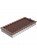 Obrázok pre Mriežka 22x45 medená s klapkou