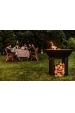 Obrázok pre Kompletné záhradné ohnisko FIRE PIT s vysokým podstavcom