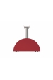 Obrázok pre Pizza pec MODERNO 5 na drevo - antique red